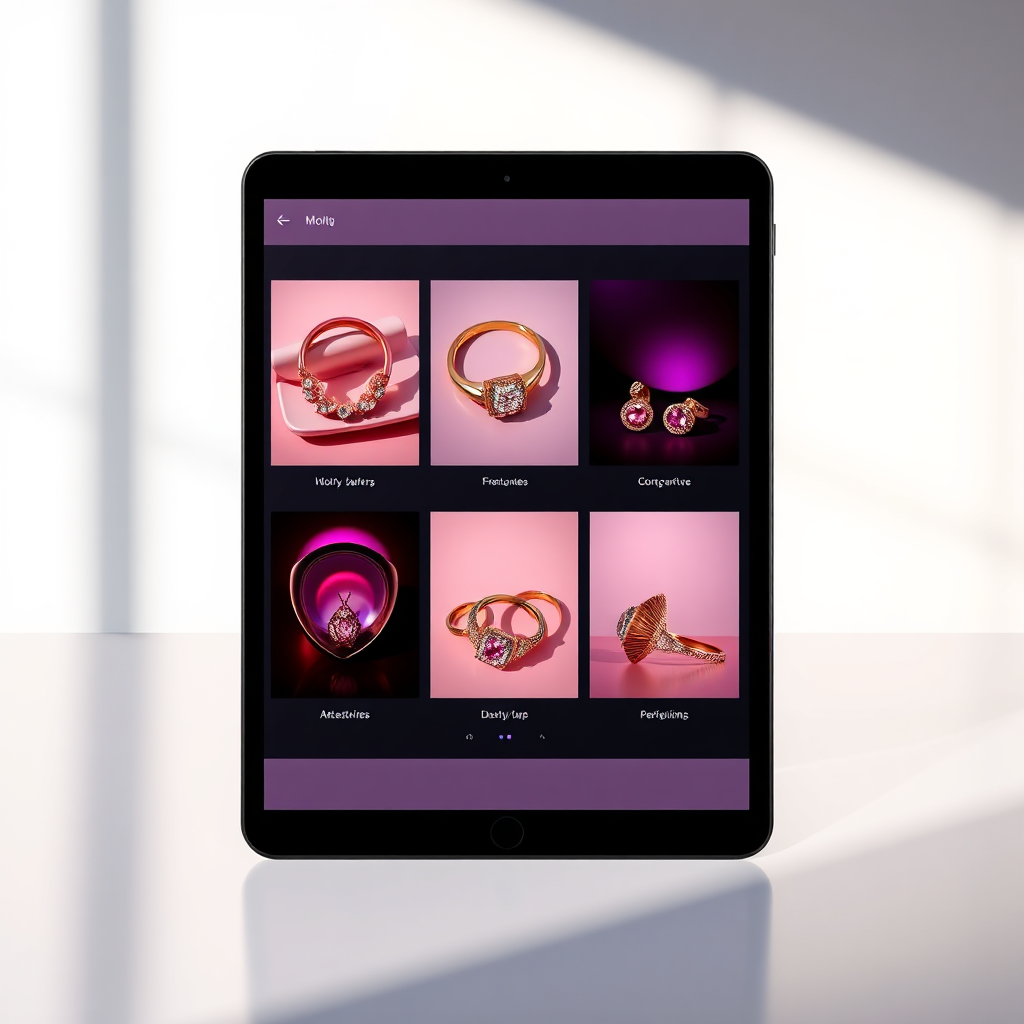 AI product image portfolio preview